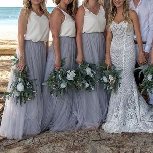 Revelry Skylar Skirt & Top - Silver Lining